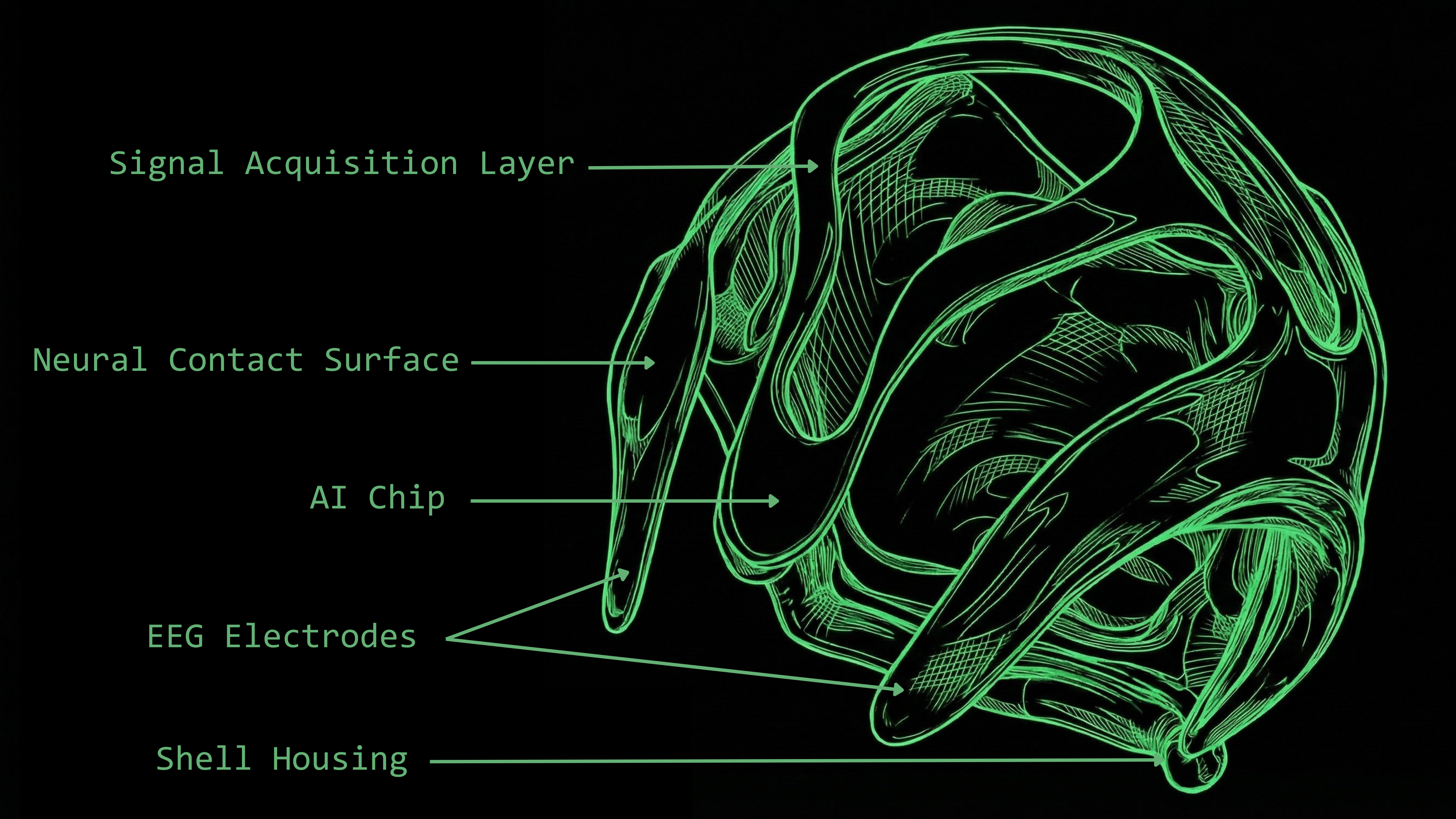 Electrode layout diagram